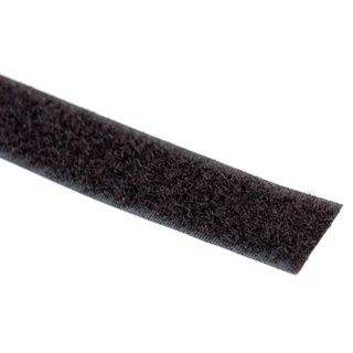 Velcro non-adhesive loop fastener 6m x 20mm black