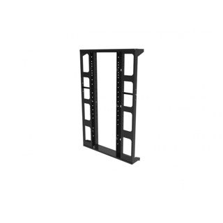 Fork-side panel H 110 black with rubber handle