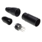 XLR connector 5-pin male 5 pieces