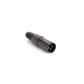 XLR connector 3-pin male 5 pieces