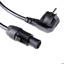 Power cable 3x1.5mm² PowerTwist-angled schuko 1.5m