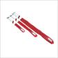 Cable wrap 26cm red 5 pieces