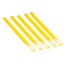 Cable wrap 38cm yellow 5 pieces