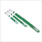 Cable wrap 55cm green 5 pieces