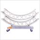 Strong Girl truss 40 incl, 4x125mm castor with br
